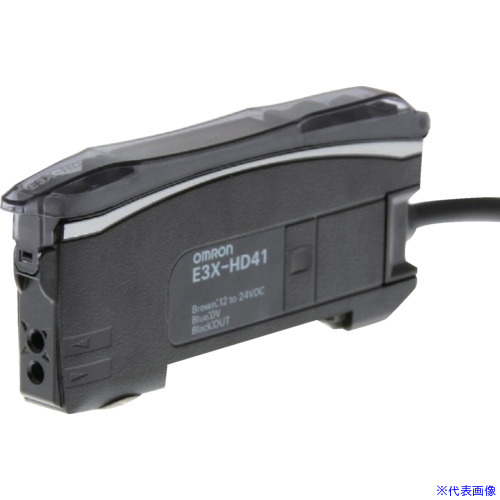 ■OMRON スマートファイバアンプ 分離型 赤色光 2m E3XHD412M(1509777)｜ファーストFACTORY
