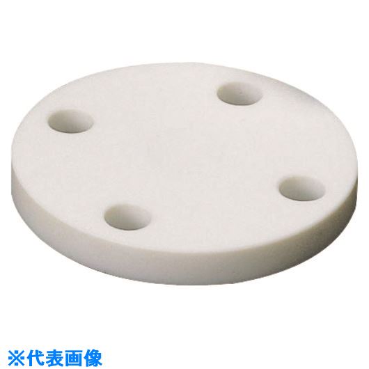 ■フロンケミカル フッ素樹脂(PTFE)ブラインドフランジ JIS－5K 15A NR1414003(1531330)×5[送料別途お見積り][法人限定][メーカー取寄] 26,384円