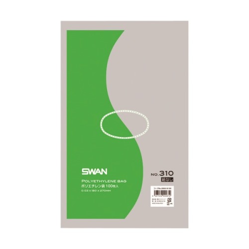 高知インター店 スワン ポリ規格袋 スワン No 310 紐なし 60束入 品番 Tr 60 送料別途見積り 法人 事業所限定 外直送 在庫一掃 Proyectoschavez Com Mx