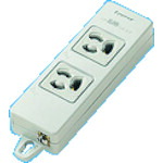 ■Panasonic OAタップ(接地15A抜け止め形) WCH2402H(1575273)×5[送料別途お見積り][法人限定][掲外取寄]