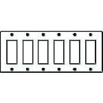 ■Panasonic フルカラー新金属プレート18コ用 WN7518(1581493)[送料別途お見積り][法人限定][掲外取寄]