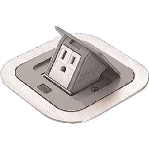 ■Panasonic F型アップコン角ビル用アース付グレー DU1302HT(1581634)[送料別途お見積り][法人限定][掲外取寄]