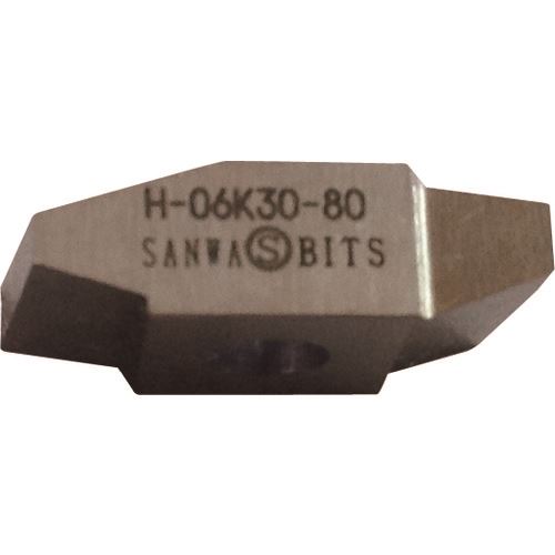 ■SANWA 台形30&deg;ネジ切チップピッチ8.0 H06K308.0(1585342)&times;10[法人限定][外直送元]｜ファーストFACTORY