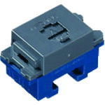 ■Panasonic 埋込モジュラジャック6極4心(グレー) WNT15649H(1586158)×10[送料別途お見積り][法人限定][掲外取寄]