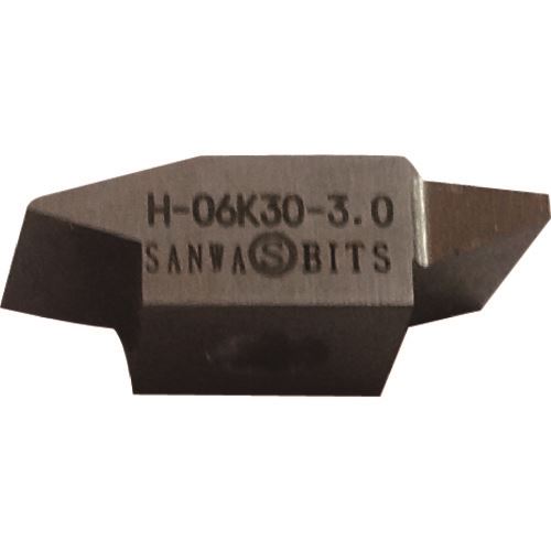 ■SANWA 台形30°ネジ切チップピッチ3.0 H06K303.0(1586949)×10[法人限定][外直送元]