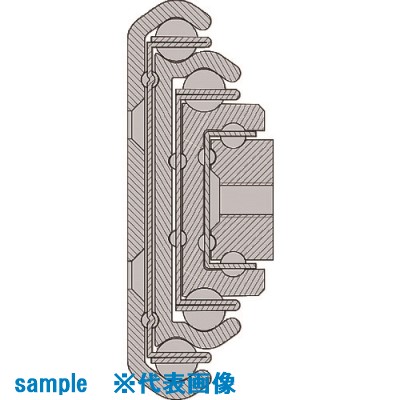 スガツネ工業 CBL-R26-600スライドレール CBL-R26-600-