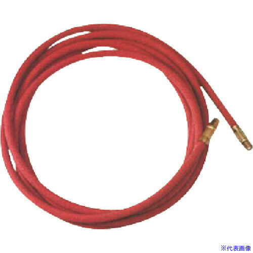 ■BBK アセチレン用ホース(3.8m) H12(1597738)[送料別途見積り][法人・事業所限定][掲外取寄]