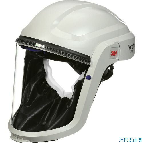 ■3M バーサフロー[[TM上]] 呼吸器用フェイスシールドアセンブリ M&minus;207 難燃性フェイスシール付き M207(1609121)｜ファーストFACTORY