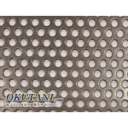■OKUTANI 鉄パンチングメタル 1.0TXD6XP9 914X1829 PMSPCT1.0D6P9914X1829(1639748)[送料別途見積り][法人・事業所限定][外直送]