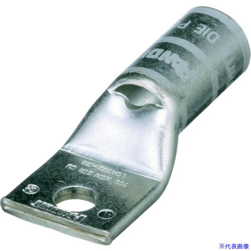 ■PANDUIT 銅製圧縮端子 1穴 電線サイズ 300 kcmil 取付穴サイズ 104mm LCA300－38－X LCA30038X(1679257)×2[送料別途お見積り][法人限定][掲外取寄]