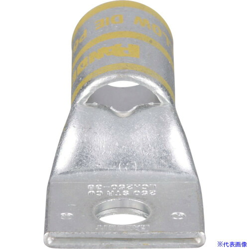 ■PANDUIT 銅製圧縮端子 1穴 電線サイズ 250 kcmil 取付穴サイズ 104mm LCA250&minus;38&minus;X LCA25038X(1683943)&times;2[送料別途お見積り][法人限定][掲外取寄]｜ファーストFACTORY