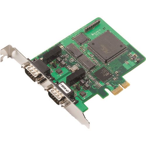 ■MOXA 2ポートCANインターフェース PCIExpressボード 光絶縁保護 ワイド温度モデル CP602EIT(1685212)[送料別途お見積り][法人限定][掲外取寄]｜ファーストFACTORY