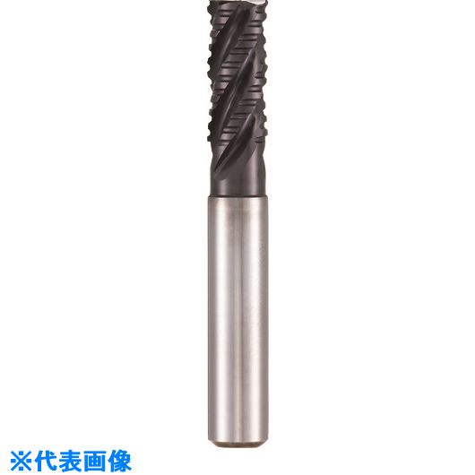 ■GUHRING ステンレス用4枚刃ラフィングエンドミル レギュラnanoAコート 10mm 687710.000(1817156)[送料別途お見積り][法人限定][掲外取寄]