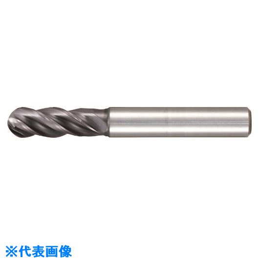 ■GUHRING ステンレス用4枚刃ボールエンドミル レギュラnanoAコート 10mm 670710.000(1823483)[送料別途お見積り][法人限定][掲外取寄]