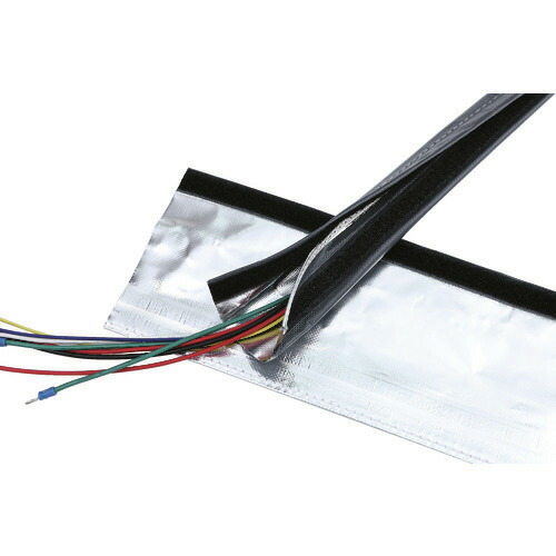 ■TRUSCO 電磁波シールド結束チューブ マジックタイプ 30Φ5m MTF305R2(1832546)