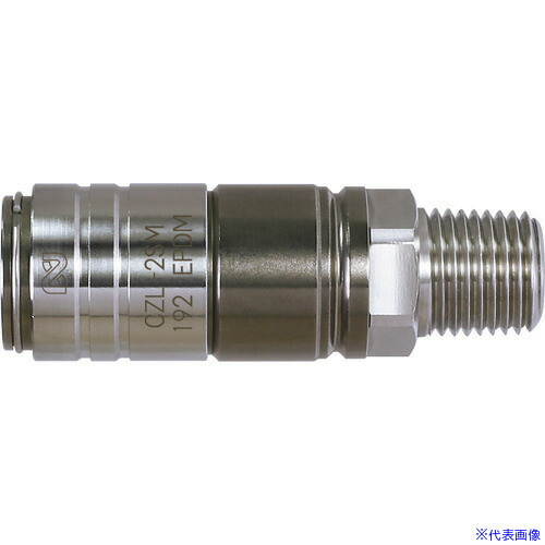 ■日東 コンパクトゼロスピルカプラ CZL1SMSUSEPDM(1857595)