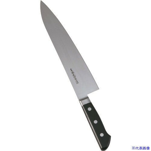 ■TKG 堺孝行 日本鋼(ツバ付)牛刀 27cm ANH02027(1862529)[送料別途お見積り][法人限定][掲外取寄]