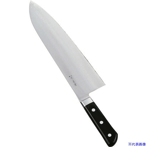 ■TKG 堺菊守 日本鋼(口金付)巾広厚口牛刀 33cm AKK9003(1867116)[送料別途見積り][法人・事業所限定][掲外取寄]｜ファーストFACTORY 25,153円