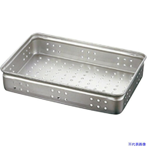 ■TKG AKAO(アカオ) アルミ穴明番重 特大 120 ABV59412(1874966)[送料別途お見積り][法人限定][掲外取寄]｜ファーストFACTORY