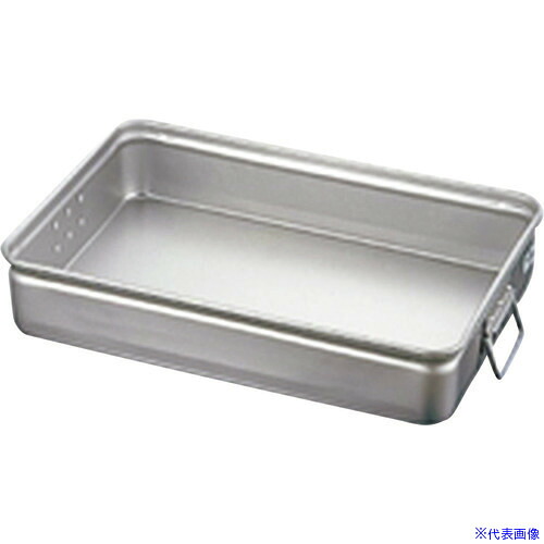 ■TKG AKAO(アカオ) アルミ手付番重 大 140 ABV08114(1879748)[送料別途お見積り][法人限定][掲外取寄]