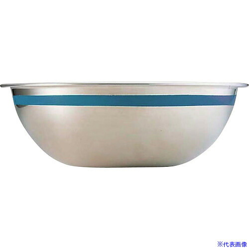■TKG カラーライン ボール 45cm ブルー SA18－8ステンレス ABC8850(1886124)[送料別途お見積り][法人限定][メーカー取寄]