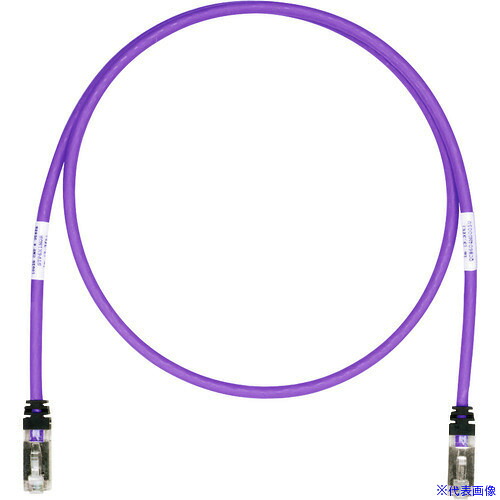 ■PANDUIT CAT6A/CAT6 シールドパッチコード 9m 紫 STP6X9MVL STP6X9MVL(1950400)&times;10[送料別途お見積り][法人限定][メーカー取寄]｜ファーストFACTORY