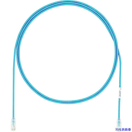 ■PANDUIT カテゴリ6細径パッチコード 30m 青 UTP28SP30MBU UTP28SP30MBU(1950550)&times;10[送料別途お見積り][法人限定][メーカー取寄]｜ファーストFACTORY