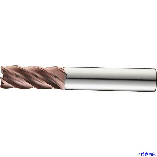 ■京セラ 5枚刃 荒加工用ラジアスエンドミル ミリ仕様 Z5MCR(TMコーティング) 刃径10mm 刃長22mm 全長72mm シャンク径10mm 47014(1952811)[送料別途お見積り][法人限定][メーカー取寄]