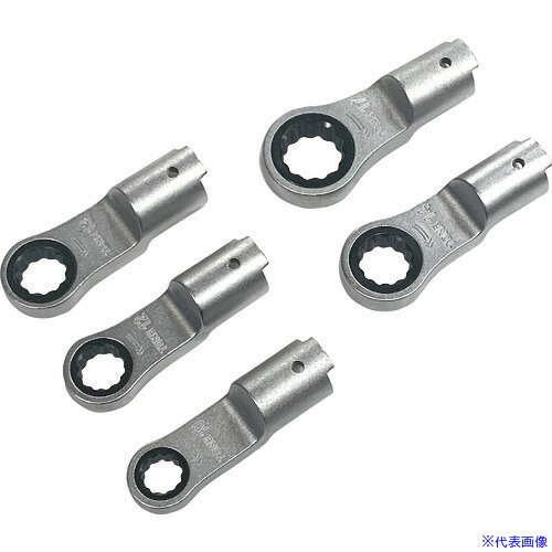 ■TONE トルクレンチ用交換ヘッド 差替式トルクレンチラチェットめがねヘッドセット 4点セット T10Dシリーズ 10DRM40(1954900)