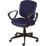■PLUS 657715)事務イス プリセア KB－K56NL BL KBK56NLBL(1964972)[送料別途お見積り][法人限定][外直送]