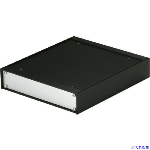 ■タカチ パネル脱着アルミサッシケース シルバー/ブラック POS1773223BS(1965585)[法人限定][外直送元]｜ファーストFACTORY