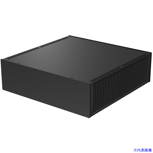 ■タカチ 縦型ヒートシンク式アルミサッシケース ブラック HY993333BB(1968493)[法人限定][外直送元]｜ファーストFACTORY