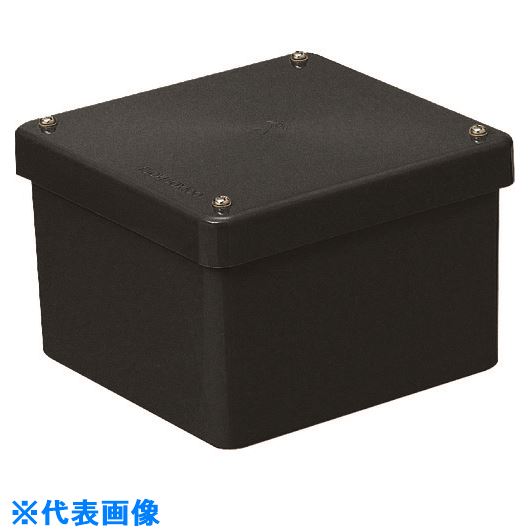 ■未来 防水プールボックス(カブセ蓋) PVP2520BK(1982480)[送料別途お見積り][法人限定][掲外取寄]
