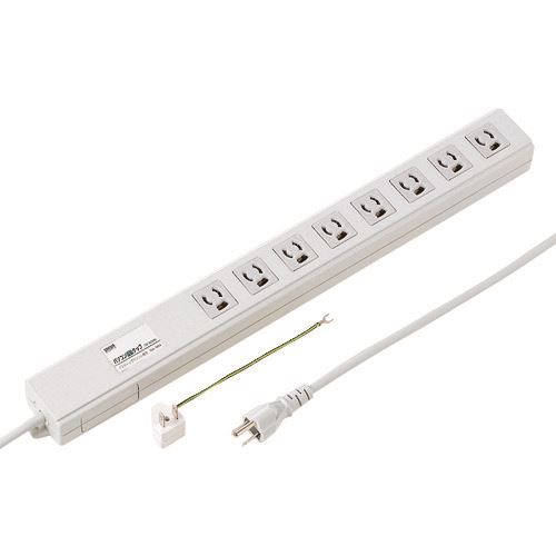 ■SANWA パソコン連動タップ TAPRE4MN(2031810)|ファーストFACTORY