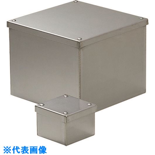 ■未来 ステンレスプールボックス(防水カブセ蓋) SUP3535BE(2046712)[送料別途お見積り][法人限定][掲外取寄]｜ファーストFACTORY