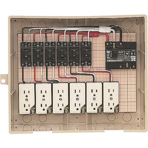 ■未来 屋外電力用仮設ボックス C146C(2049303)[送料別途お見積り][法人限定][掲外取寄]
