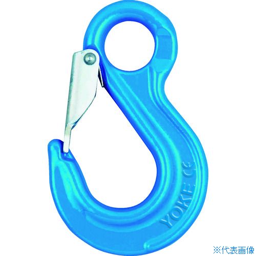 ■YOKE G-100 ラッチ付きスリングフック(アイタイプ) 8T X044S16(2063752)|ファーストFACTORY