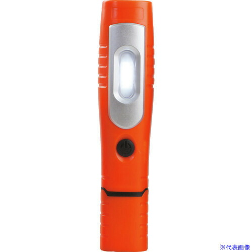 ■GROZ 充電式LEDハンドライト 360度回転 オレンジ 400Lm LED360(2064776)