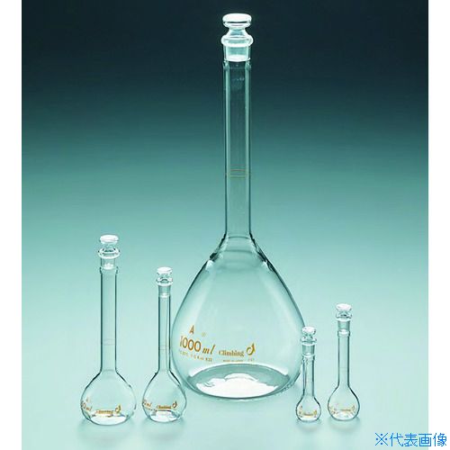 ■Climbing 2030 メスフラスコ(白) 2000ML 20301410(2066662)[送料別途お見積り][法人限定][メーカー取寄]