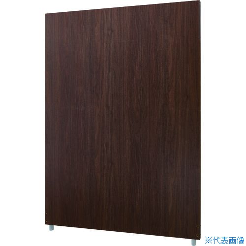 ■TRUSCO ローパーティション W1200XH1640 ライトウォルナット WLP1612BR(2068042)[法人限定][直送元]