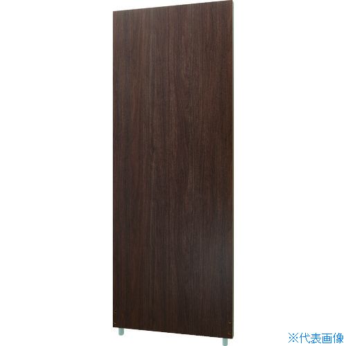 ■TRUSCO ローパーティション W700XH1850 ライトウォルナット WLP1807BR(2068044)[法人限定][直送元]
