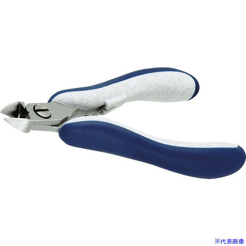 ■idealtek ESD精密ニッパ 長円形 フルフラッシュ刃 120mm ES5142CRBGIT(2069657)