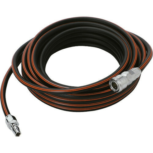 ■TRUSCO スパッタ防止エアホース8.5×30M 黒 TSTS8530(2075689)
