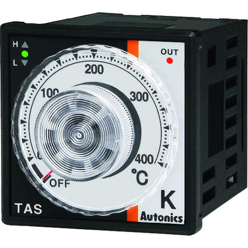 ■オートニクス アナログダイアル型温度調節器 入力センサK(CA) TASB4RK4C(2079809)[送料別途お見積り][法人限定][直送]