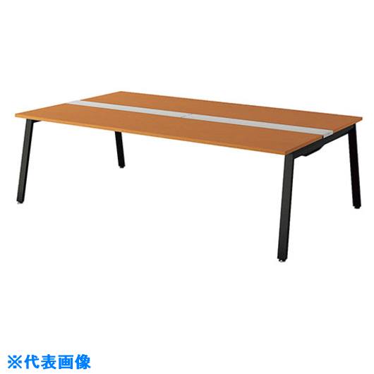 ■NAIKI 大型ベンチテーブル (基本型) (両面タイプ) RXFN2414KBMW(2085285)[送料別途お見積り][法人限定][外直送]｜ファーストFACTORY