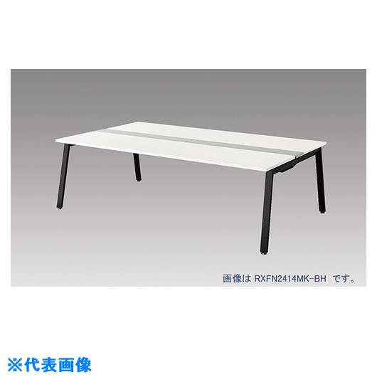 ■NAIKI 大型ベンチテーブル (基本型) (両面タイプ) RXFN1814KBH(2088258)[送料別途お見積り][法人限定][外直送]｜ファーストFACTORY