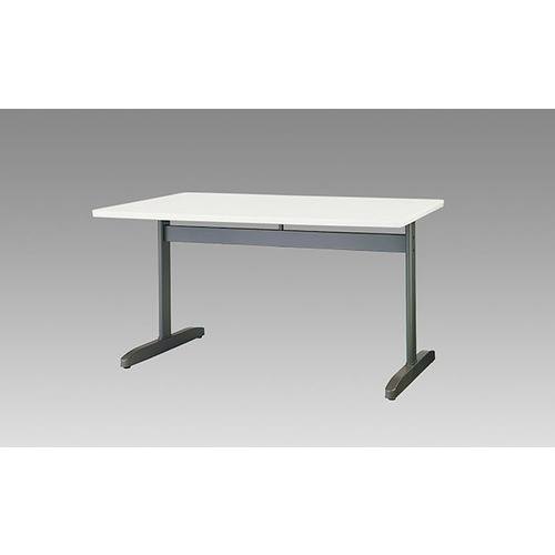 ■NAIKI 会議用テーブル (T字脚) (直線) KHE1275WH(2089452)[送料別途お見積り][法人限定][外直送]