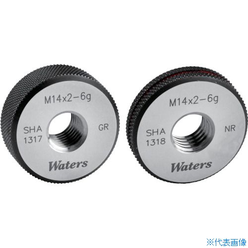 ■WATERS メートルねじ用リングゲージ(ISO＝新JIS) WGRNRM16X1.0(2089741)