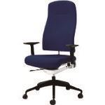 ■PLUS 696413)事務イス リオルガワン KD&minus;RP65SLU BL KDRP65SLUBL(2095059)[送料別途お見積り][法人限定][外直送]｜ファーストFACTORY 79,860円