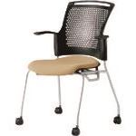 ■PLUS 629551)会議イス チェダーC MB－W63SH SBE MBW63SHSBE(2096904)[送料別途お見積り][法人限定][外直送]